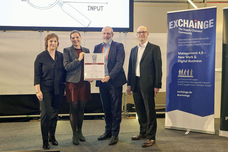 Exchainge Smart Supply Chain Award Bossard