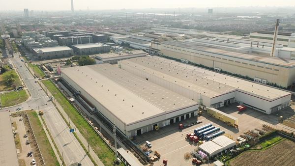 上海阿尔斯通工厂俯视图-Bossard柏中