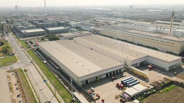 上海阿尔斯通工厂俯视图-Bossard柏中