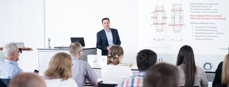 Holding a Seminar within Bossard Expert Education