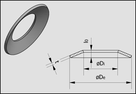 Spring without contact surfaces