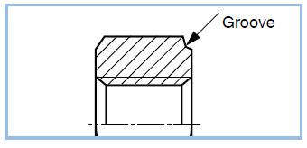 Marking of nuts according to DIN