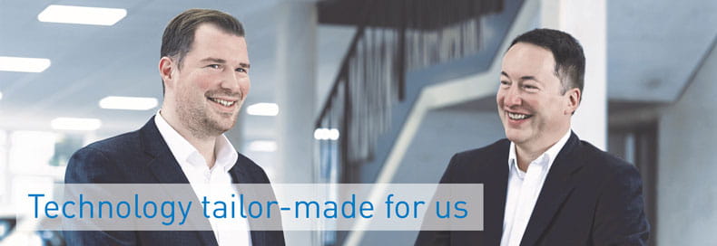 Matthias Mitter, Bossard Group, and Mark Maibom, Johann Borgers GmbH