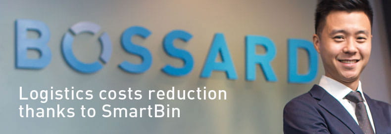 Logistics costs reduction thanks to SmartBin