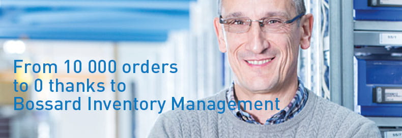 From 10 000 orders to 0 thanks to Bossard Inventory Management