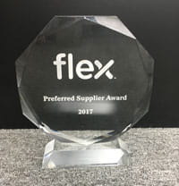 Flex Preferred Supplier Award 2017