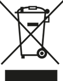 Labeling of waste electrical and electronic equipment Symbol