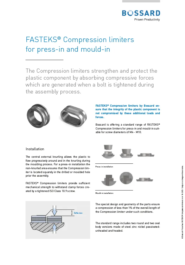 Thumbnail Factsheet FASTEKS Compression Limiters