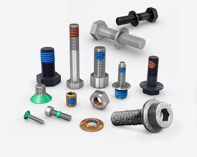 An overview of fastening elements with different coating solutions, such as corrosion protection coatings, functional coatings, sealing coatings and more