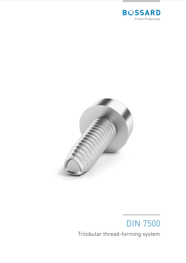 Thumbnail for brochure DIN 7500