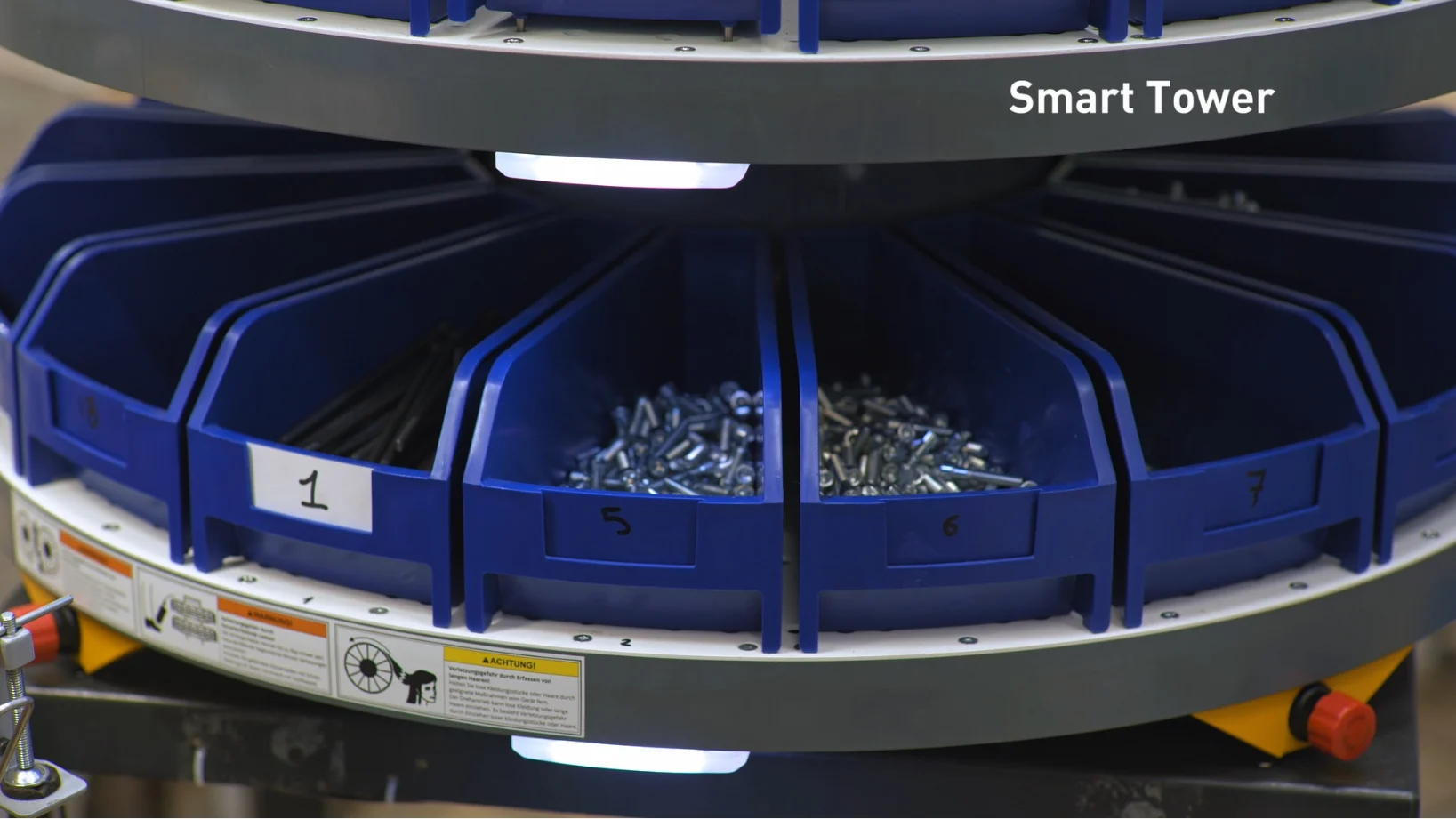 Smart Factory Assembly Tower at Mecal line production