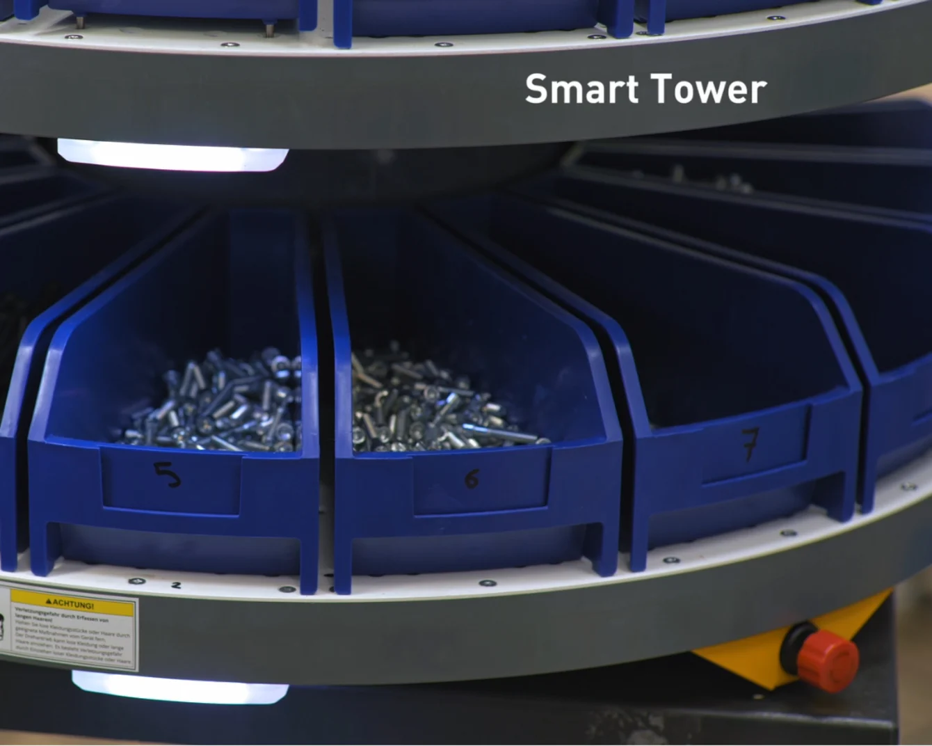 Mecal生产线的Smart Factory Assembly Tower