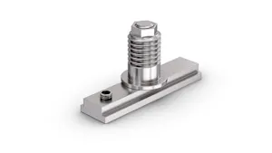 An assembly of a slider, consisting of three component parts