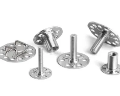 Six different types of bighead fasteners for embedding and surface bonding of composite and lightweight materials