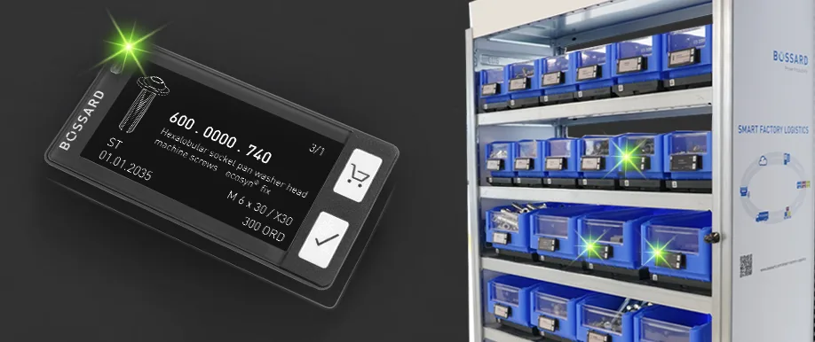 带有闪烁SmartLabel Cloud的架子