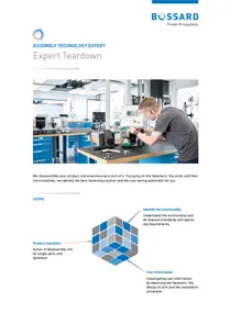Cover of Expert Teardown factsheet