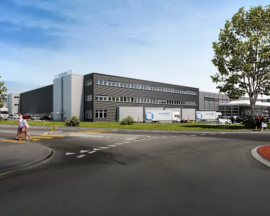 Bossard Company building in Zug, Switzerland