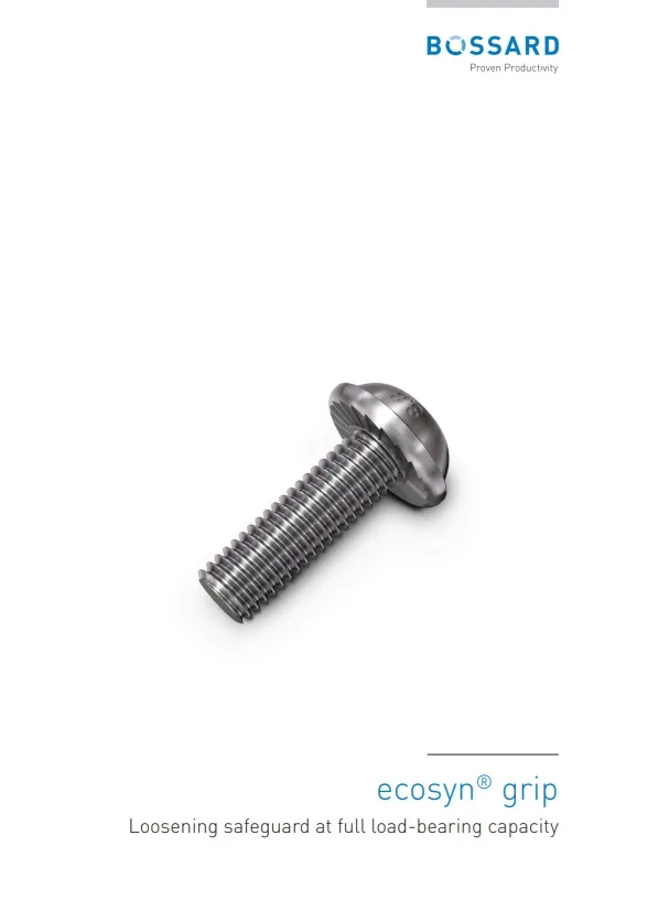 Thumbnail ecosyn® grip Brochure