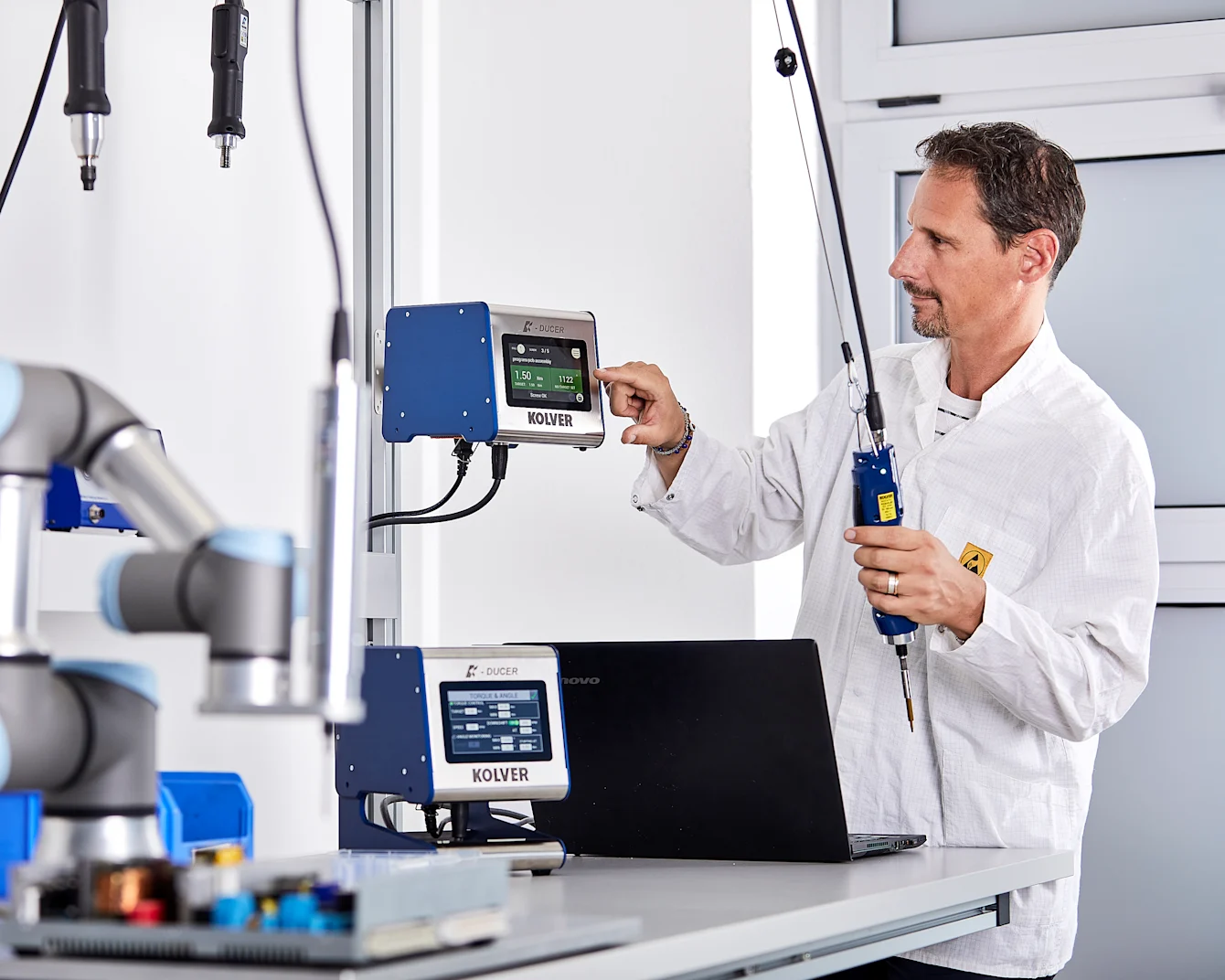 Kolver Straight screwdriver current controlled