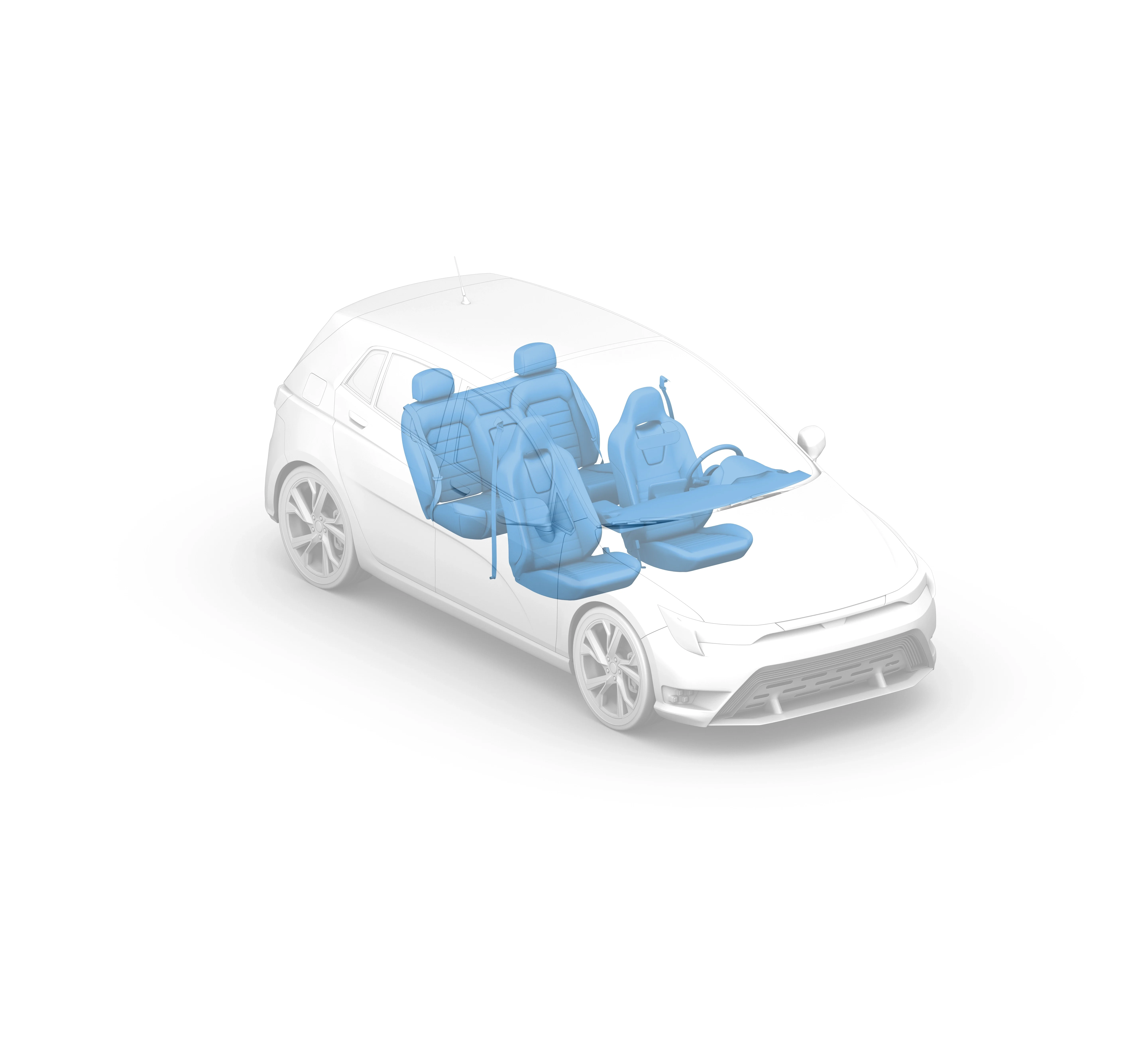 Electric Vehicles Interior Visual