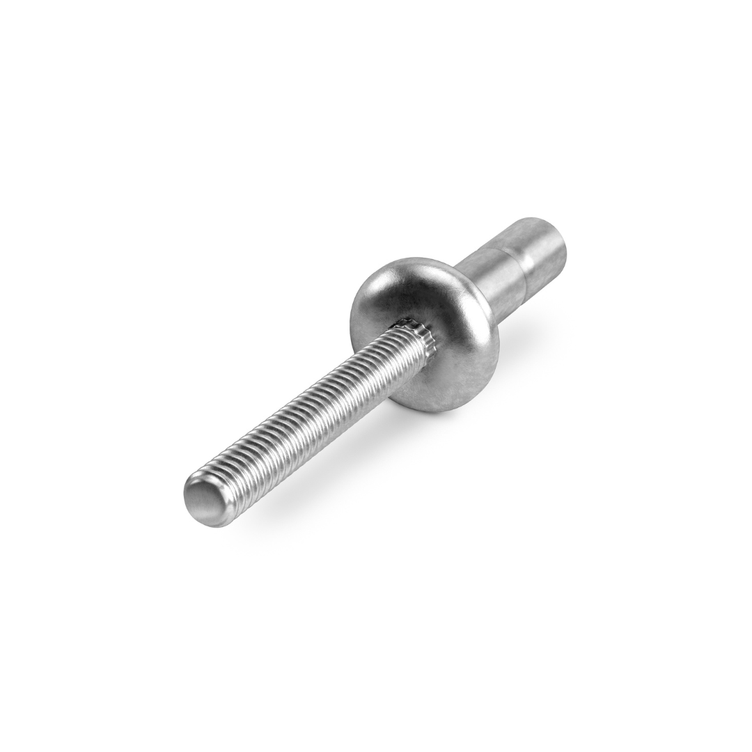 白色背景上的Huck® Magna-Lok®高强度盲铆钉
