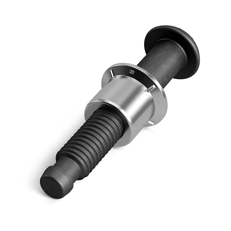 白色背景上的AVDEL® Neobolt锁栓。