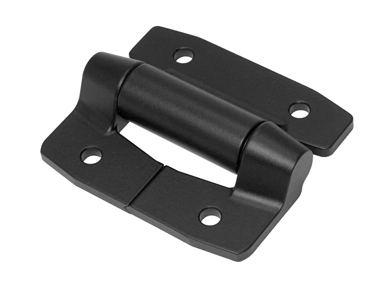 白色背景上的黑色定位闩-Bossard柏中