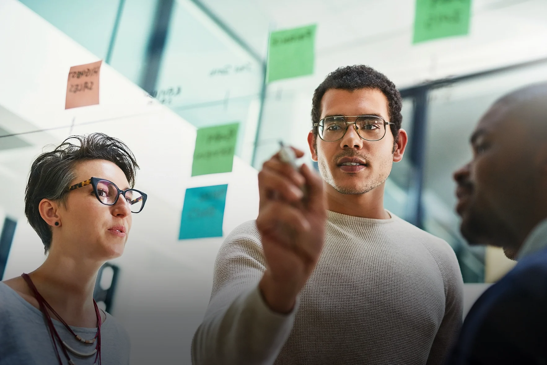 研讨会中的人们