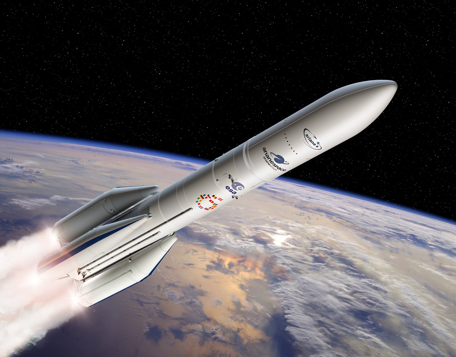 Ariane 6 design draft