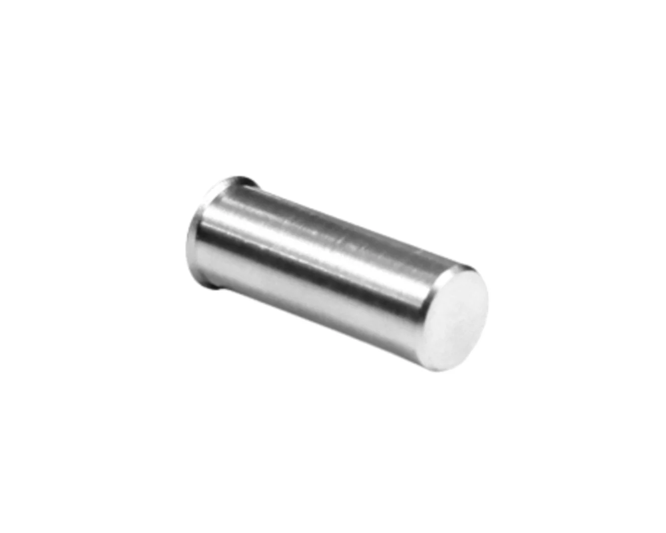 A Clufix blind rivet nut with a closed end on white background