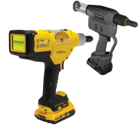 Various Smart setting tools for blind rivets
