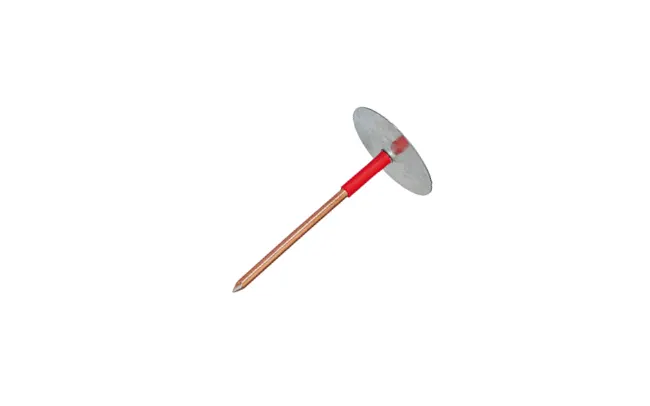 A FASTEKS WELKO insultation fastener on white background