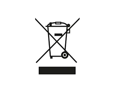 Labeling of waste electrical and electronic equipment symbol