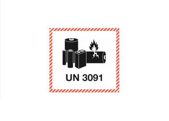 锂电池UN 3091标志