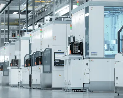 A line of Wafer Transfer System for semiconductor back end process