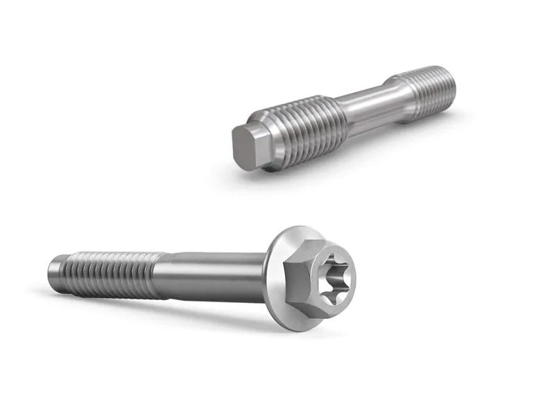 A set of fasteners with high sheer and tensile strength