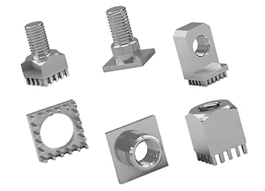 六种不同MTCON电源元件的概述,背景为白色。