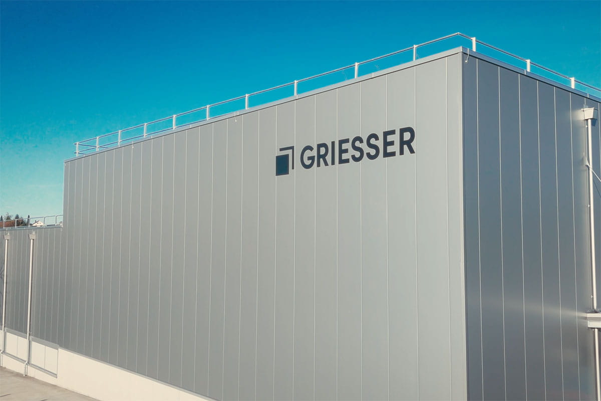 瑞士阿多尔夫（Aadorf）的 Griesser AG 工厂大楼外观