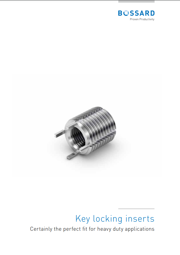 Thumbnail for the key locking inserts brochure