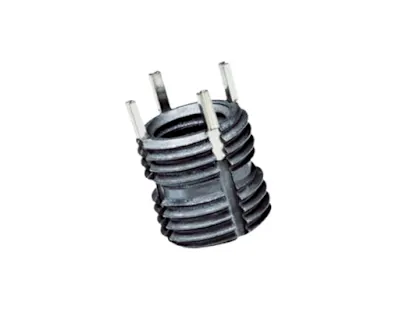 Threaded Inserts with 4 Key Locks, Self-Locking on white background
