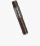 Stud bolts tap end without interference fit, length ~1,25d BN 1390