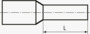 <B>Standard 1D</B> Assortment box with ferrules, round insulated single ferrules BN 22554