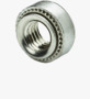 压铆螺母 带 UNC 螺纹，用于金属材质 PEM® CLS/CLSS BN 20519