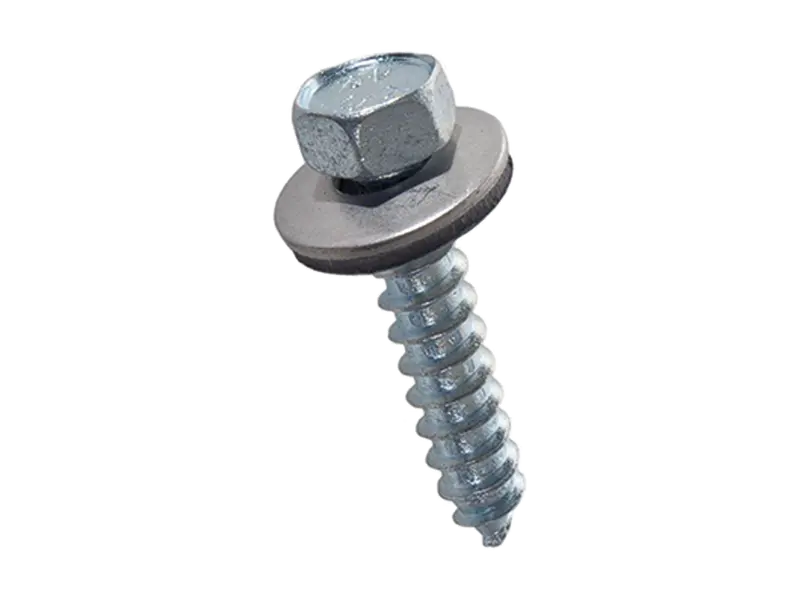 Product image of Building screws with cone end partially / fully threaded, with sealing washer