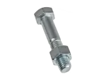 Product image of Hex head bolts with hex nuts partially threaded