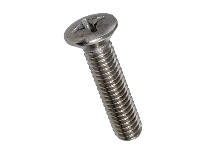 Product image of Phillips oval countersunk head machine screws form H