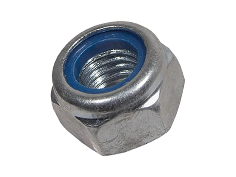 Product image of Prevailing torque type hex lock nuts thin type, with polyamide insert