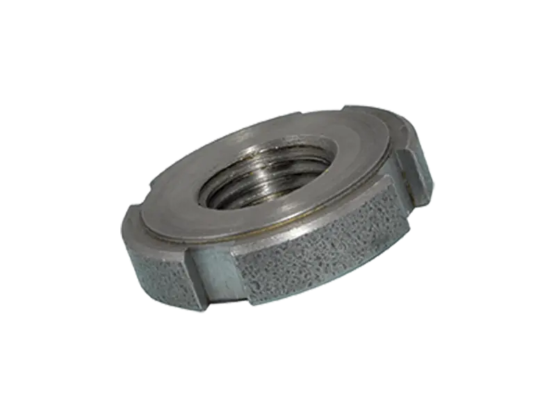 Product image of Slotted round nuts unhardened and unground