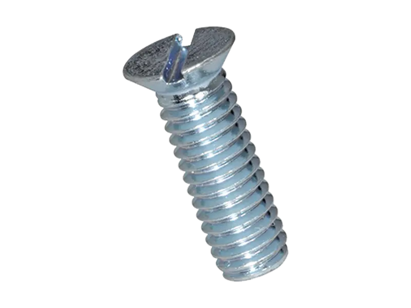 Product image of Slotted flat countersunk head machine screws small head