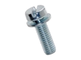Product image of Slotted cheese head assembled screws with captive flat washer DIN 6902 A